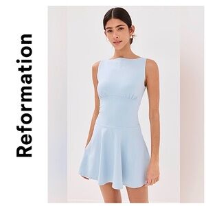 NWT Reformation Mayve Knit Mini 
Dress, XL